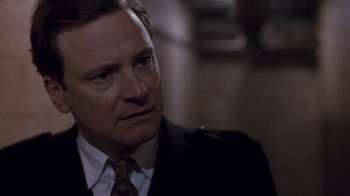 Movie still from “The King's Speech” (2010), directed by Tom Hooper – Close Up shot, Over the shoulder angle