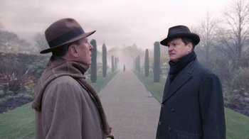 Movie still from “The King's Speech” (2010), directed by Tom Hooper – Medium shot, Over the shoulder angle