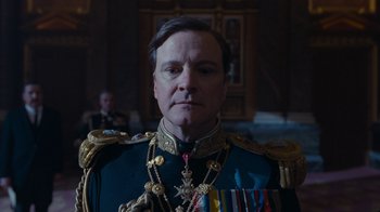 Movie still from “The King's Speech” (2010), directed by Tom Hooper – Close Up shot, Low angle