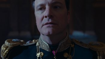 Movie still from “The King's Speech” (2010), directed by Tom Hooper – Close Up shot, Low angle