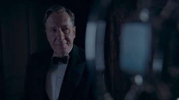 Movie still from “The King's Speech” (2010), directed by Tom Hooper – Close Up shot, Over the shoulder angle