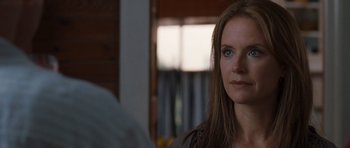 Movie still from “The Last Song” (2010), directed by Julie Anne Robinson – A person with long brown hair; Close Up shot, Over the shoulder angle