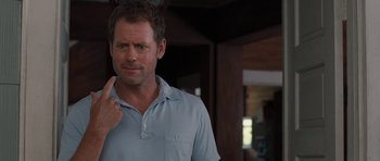 Movie still from “The Last Song” (2010), directed by Julie Anne Robinson – A person wearing a polo shirt; Close Up shot, Over the shoulder angle