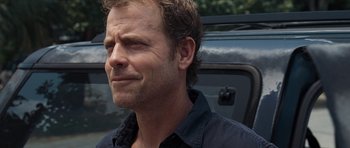 Movie still from “The Last Song” (2010), directed by Julie Anne Robinson – A person wearing a black shirt; Close Up shot, Over the shoulder angle