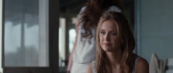 Movie still from “The Last Song” (2010), directed by Julie Anne Robinson – A person with long hair; Close Up shot, Over the shoulder angle