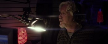 Movie still from “The Lords of Salem” (2012), directed by Rob Zombie – A man with white hair and a gray beard; Close Up shot, Low angle