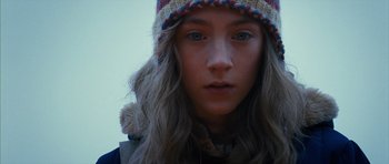 Movie still from “The Lovely Bones” (2009), directed by Peter Jackson – A person wearing a hat; Close Up shot, Low angle