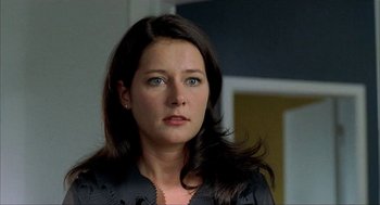 Movie still from “The One and Only” (1999), directed by Susanne Bier – A person with long hair; Close Up shot, Low angle