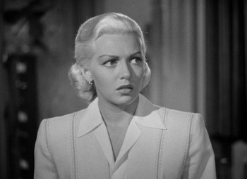 Movie still from “The Postman Always Rings Twice” (1946), directed by Tay Garnett – Close Up shot, High angle