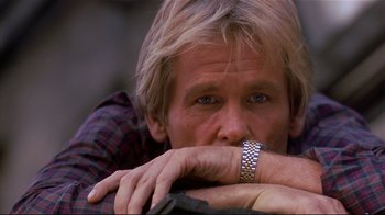 Movie still from “The Prince of Tides” (1991), directed by Barbra Streisand – A person wearing a watch; Close Up shot, Low angle