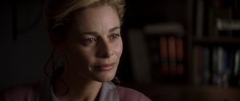 Movie still from “The Sea Inside” (2004), directed by Alejandro Amenábar – A person looking at the camera; Close Up shot, Over the shoulder angle
