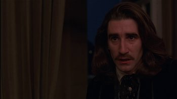 Movie still from “The Secret Garden” (1993), directed by Agnieszka Holland – A person with long brown hair; Close Up shot, Over the shoulder angle