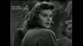 Movie still from “The Story of Film: A New Generation” (2021), directed by Mark Cousins – An old black and white photo of a woman; Close Up shot, Low angle