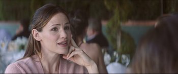 Movie still from “The Tribes of Palos Verdes” (2017), directed by Brendan Malloy – A person talking on a cell phone; Close Up shot, Over the shoulder angle