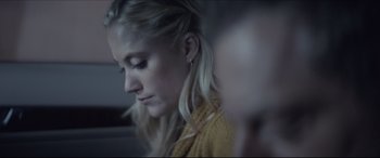 Movie still from “The Tribes of Palos Verdes” (2017), directed by Brendan Malloy – A person sitting in front of a laptop; Close Up shot, Over the shoulder angle