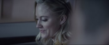 Movie still from “The Tribes of Palos Verdes” (2017), directed by Brendan Malloy – A person wearing a yellow shirt; Close Up shot, Over the shoulder angle