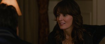 Movie still from “The Watch” (2012), directed by Akiva Schaffer – A person sitting in front of a window; Close Up shot, Over the shoulder angle