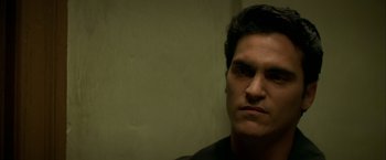 Movie still from “The Yards” (2000), directed by James Gray – A person looking at the camera; Close Up shot, Over the shoulder angle