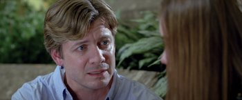 Movie still from “Trust” (2010), directed by David Schwimmer – A person talking to another person; Close Up shot, Over the shoulder angle