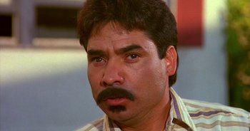 A person with a mustache