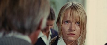 Movie still from “What Have You Done to Solange?” (1972), directed by Massimo Dallamano – A person looking at the camera; Close Up shot, Low angle