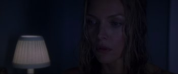 Movie still from “What Lies Beneath” (2000), directed by Robert Zemeckis – A person with wet hair; Close Up shot, High angle