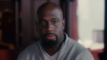 Movie still from “Why Did I Get Married Too?” (2010), directed by Tyler Perry – A person with a beard; Close Up shot, High angle