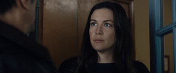 Movie still from “Wildling” (2018), directed by Fritz Böhm – A person with long hair; Close Up shot, Over the shoulder angle