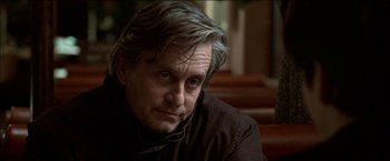Movie still from “Wonder Boys” (2000), directed by Curtis Hanson – A person with long hair; Close Up shot, Over the shoulder angle
