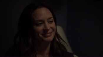 Movie still from “Your Sister's Sister” (2011), directed by Lynn Shelton – A person sitting in a chair; Close Up shot, Over the shoulder angle