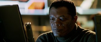 Movie still from “xXx” (2002), directed by Rob Cohen – A person wearing a sweater; Close Up shot, High angle