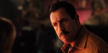 Movie still from “Hubie Halloween” (2020), directed by Steven Brill – Close Up shot, Low angle