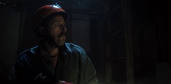 Movie still from “Hubie Halloween” (2020), directed by Steven Brill – Close Up shot, Low angle