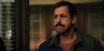 Movie still from “Hubie Halloween” (2020), directed by Steven Brill – Close Up shot, Over the shoulder angle