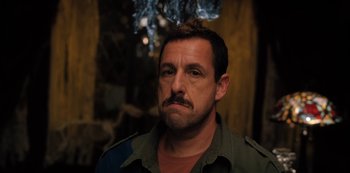 Movie still from “Hubie Halloween” (2020), directed by Steven Brill – Close Up shot, High angle