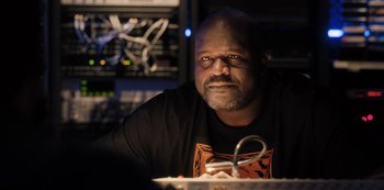 Movie still from “Hubie Halloween” (2020), directed by Steven Brill – Close Up shot, Low angle