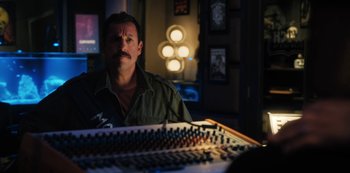 Movie still from “Hubie Halloween” (2020), directed by Steven Brill – Close Up shot, Over the shoulder angle