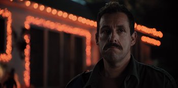 Movie still from “Hubie Halloween” (2020), directed by Steven Brill – Close Up shot, Over the shoulder angle