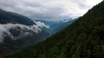 Movie still from “Icarus” (2017), directed by Bryan Fogel – Extreme Wide shot, High angle