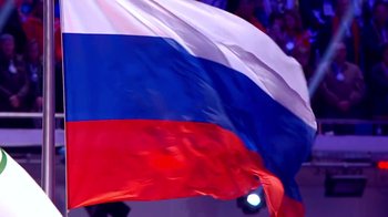 Movie still from “Icarus” (2017), directed by Bryan Fogel – Medium shot, Low angle