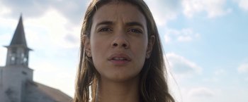 Movie still from “In the Tall Grass” (2019), directed by Vincenzo Natali – Close Up shot, Low angle