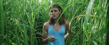 Movie still from “In the Tall Grass” (2019), directed by Vincenzo Natali – Medium shot, Low angle