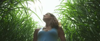 Movie still from “In the Tall Grass” (2019), directed by Vincenzo Natali – Close Up shot, Low angle