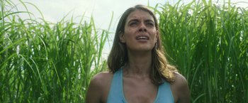 Movie still from “In the Tall Grass” (2019), directed by Vincenzo Natali – Close Up shot, Low angle