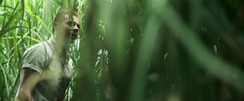 Movie still from “In the Tall Grass” (2019), directed by Vincenzo Natali – Close Up shot, Low angle