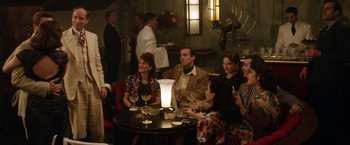 Movie still from “Allied” (2016), directed by Robert Zemeckis – Medium shot, Over the shoulder angle