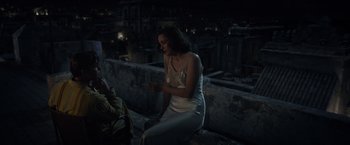 Movie still from “Allied” (2016), directed by Robert Zemeckis – Medium shot, High angle