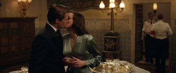 Movie still from “Allied” (2016), directed by Robert Zemeckis – Medium shot, Low angle