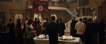 Movie still from “Allied” (2016), directed by Robert Zemeckis – Wide shot, High angle