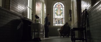 Movie still from “Allied” (2016), directed by Robert Zemeckis – Wide shot, Low angle